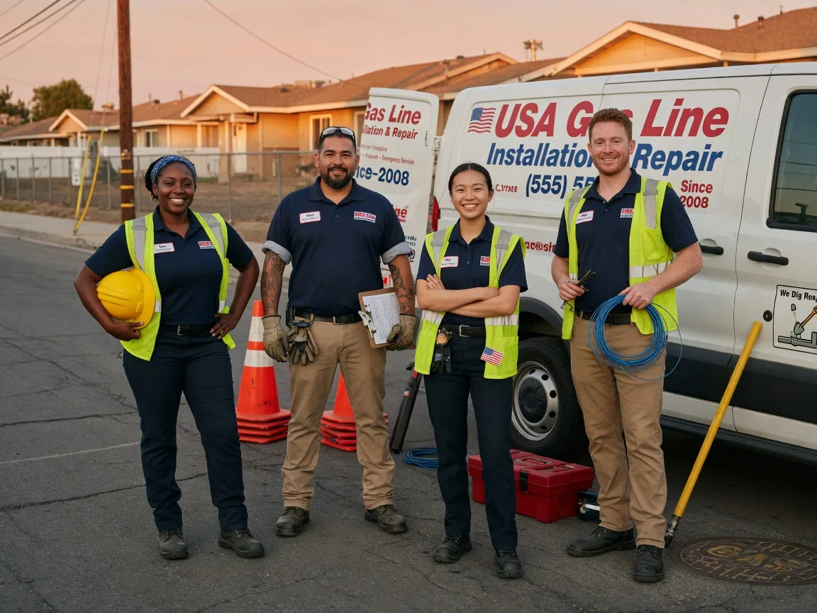 Gas Line Installation company in Elnora, IN